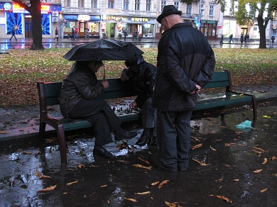 Lviv rain